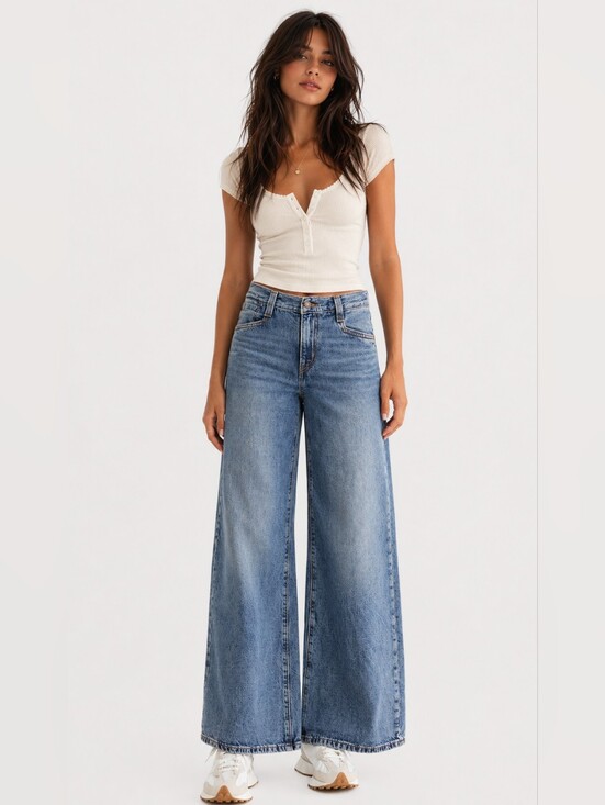 Levi's Denim - Levis Levi's '94 Baggy Wide Leg 100% Cotton Jeans Size 30